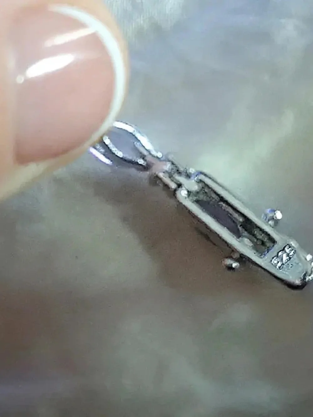 Amethyst Tennis Bracelet Watch